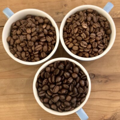 【2ヵ月毎定期便】《粉3種計300g》ネコグラ珈琲焙煎所の煎りたて挽きたてコーヒーセット全3回