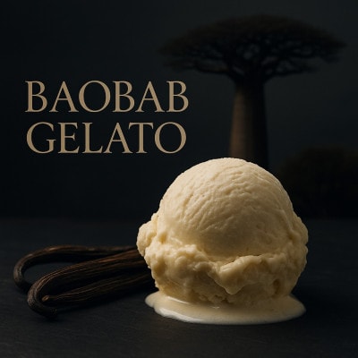 《2種計1540ml》バオバブの木ジェラート(ミルクベース)　ふるさと納税限定