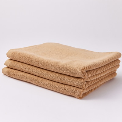 【泉州タオル】ROSHICHI ホテル仕様バスマット3枚(ベージュ)