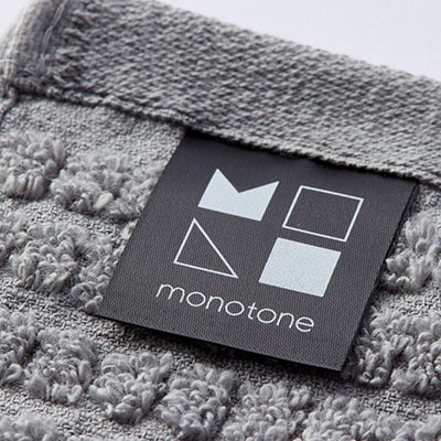 エンジェルスピン MONOTONE フェイスタオル5枚セット(ストーン)