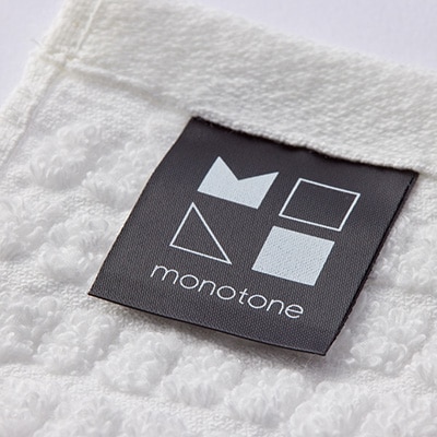エンジェルスピン MONOTONE フェイスタオル5枚セット(ホワイト)