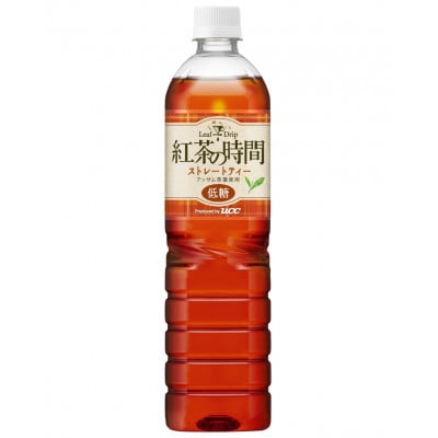 UCC 紅茶の時間 ストレートティー◇低糖◇ペットボトル 900ml×12本