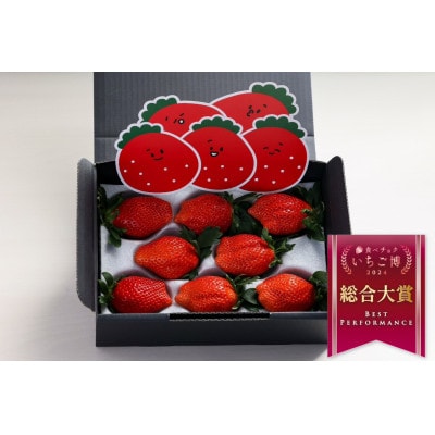 【いちごグランプリ最高金賞】やよいひめ　約400g