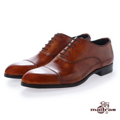 madras(マドラス)の紳士靴 M421 ライトブラウン 25.0cm