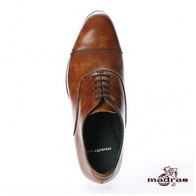 madras(マドラス)の紳士靴 M421 ライトブラウン 25.0cm