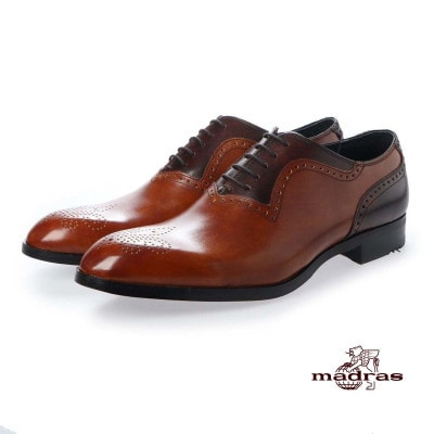 madras(マドラス)の紳士靴 M422 ライトブラウン 26.0cm
