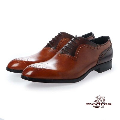 madras(マドラス)の紳士靴 M422 ライトブラウン 26.5cm