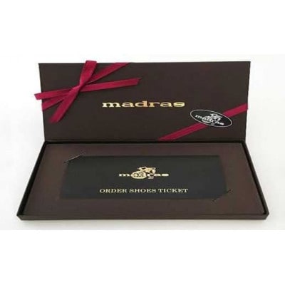 madras(マドラス)の「貴方だけの一足」オーダーメイド紳士靴お仕立券