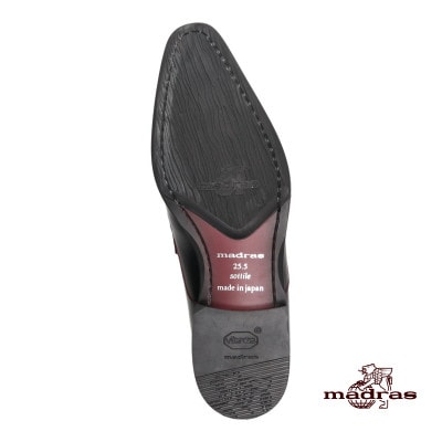 madras(マドラス)の紳士靴 ブラック 24.5cm M2604A