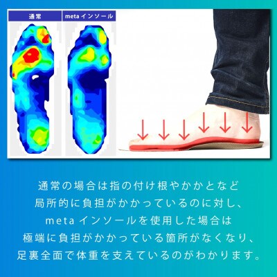 マドラスmadras metaインソール搭載の紳士靴ダークブラウンネイビー25.5cm M523MT