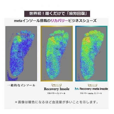世界初!履くだけで『疲労回復』madrasリカバリーシューズ M8834MT ブラック 24.5cm