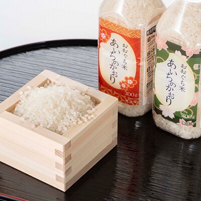 おおぐち米　あいちのかおり(2合×5本入)　精米