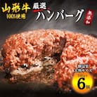 山形牛100%ハンバーグ(160g×6個) 010-D06