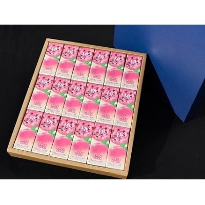 桃ジュース 濃縮還元果汁100%(加糖) 紙パック 200ml×18本 MB004