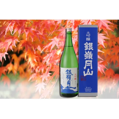 【支援品】 銀嶺月山 大吟醸 青ラベル 1800ml×1本　＜最高金賞受賞＞　010-E22