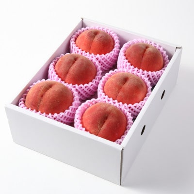 2025年産 【ミネラル肥料栽培】 硬めの白桃 2kg 秀品 品種おまかせ (5～9玉) 山形県産