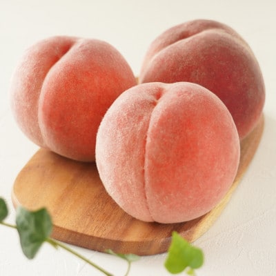 2025年産【ミネラル肥料栽培】硬めの白桃 3kg 秀品 品種おまかせ (8～13玉) 山形県産