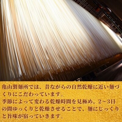 亀山製麺所の百年の麺3種セット 20人前 (計10束)【蕎麦 饂飩 ひやむぎ】　011-F35