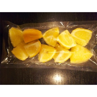 三角　グラントレモン 2kg　(カット冷凍)