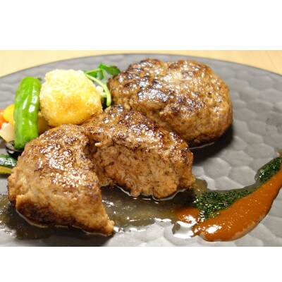 あか牛100%ハンバーグ 120g×6個(宇城市)