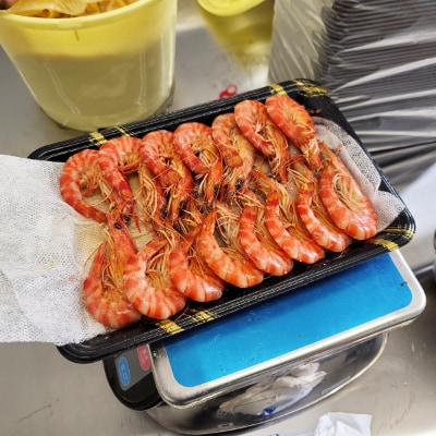 車海老の味噌漬けニンニク+ 1080g (52~88尾)小サイズ 濃厚な小さいサイズの 車えび