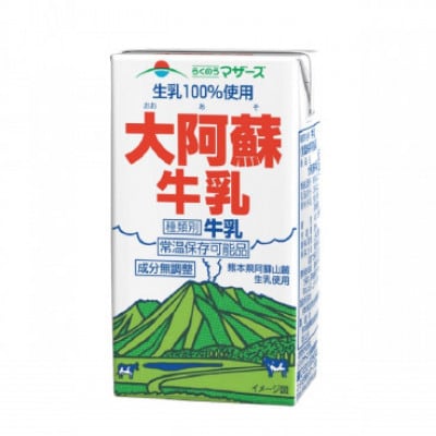 大阿蘇牛乳　250ml×48本【らくのうマザーズ】(宇城市)