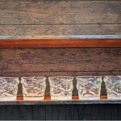 「結び」 グラス ペア セット