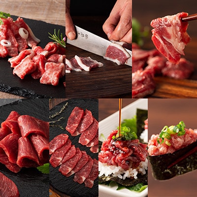 フジチクオリジナル 希少部位と贅沢なふじ馬刺し厳選セット(宇城市)