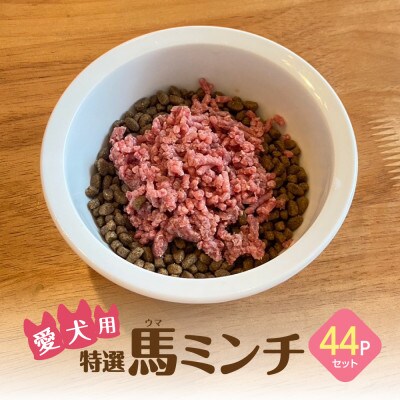特選馬ミンチ　44パックセット　大阪馬肉屋　ワンちゃん大喜び