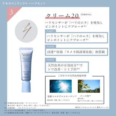 ドモホルンリンクル基本4点ハーフセット(宇城市)