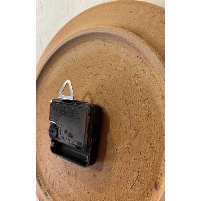 【さとふる限定】時計 木の針のしろい時計