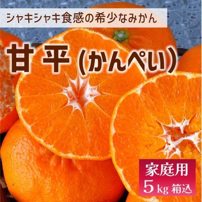 【先行予約 2月発送予定】数量限定 家庭用 甘平(かんぺい) 約5kg