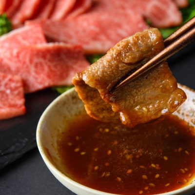 鳥取いなば万葉牛 焼肉用カルビセット 1kg