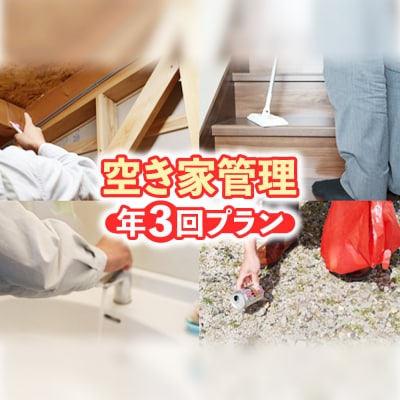 空き家管理 年3回プラン