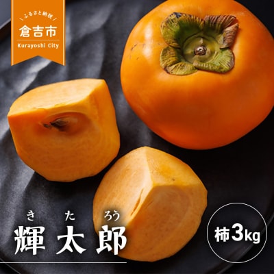 早生甘柿 輝太郎(きたろう) 3kg 柿 果物 フルーツ 期間限定 数量限定