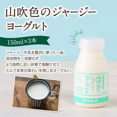 山吹色のジャージーヨーグルト よくばりセット 4種