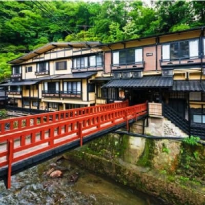 【黒川温泉】新明館のペア宿泊券