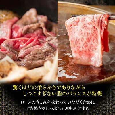 南小国産 阿蘇高原牛 ローススライス 約1.6kg(南小国町)
