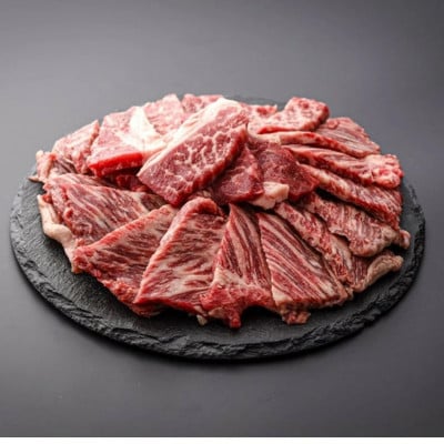南小国産 阿蘇高原牛焼肉2種(上カルビ・肩ロース) 食べ比べ 各400g　計800g(南小国町)