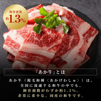 訳あり 熊本県産 あか牛 切り落とし 焼肉 1200g(南小国町)