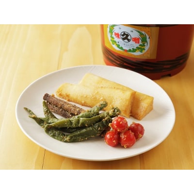 北海道十勝　醗酵食品「樽仕込み　旬野菜の味噌漬け」