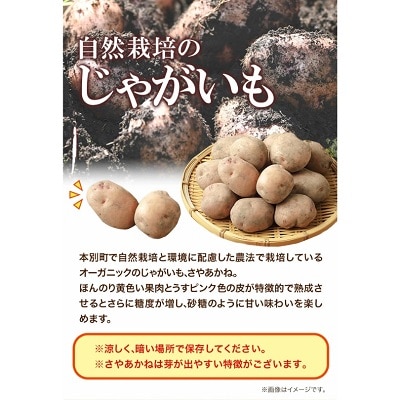 北海道十勝 オーガニックじゃがいも「さやあかね」7kg