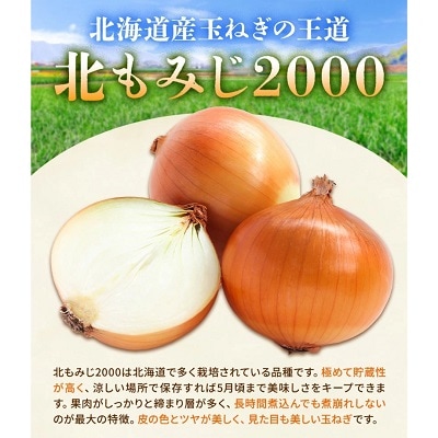 【先行受付】令和8年度産北海道十勝本別町若木ファームの玉ねぎ約5kg(北もみじ2000)