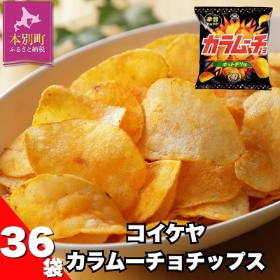 北海道 十勝 本別町 湖池屋 「カラムーチョチップス」12袋×3箱