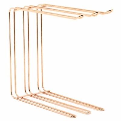 [ハナウタ] おしゃれなステンレス製キッチン用品 キッチンハンガー ローズゴールド【029P003】