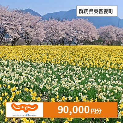 【じゃらんふるさと納税クーポン】 群馬県東吾妻町でつかえる90,000円 クーポン