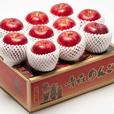 【9月発送】 親子三代最高位のつがる 約3kg【平川市広船産りんご】