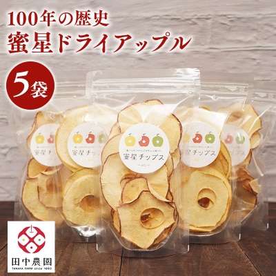 【12月中旬～発送】 蜜星りんごチップス 5袋セット 25g×5 【hi-0039-011】