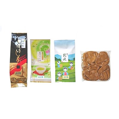 お茶とお手玉の健康セット(からし)