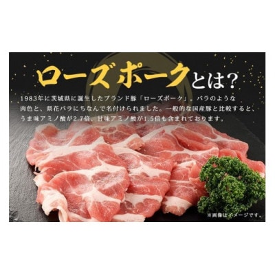 ローズポーク　ロース生姜焼き用(4mm)1kg　C09-015
